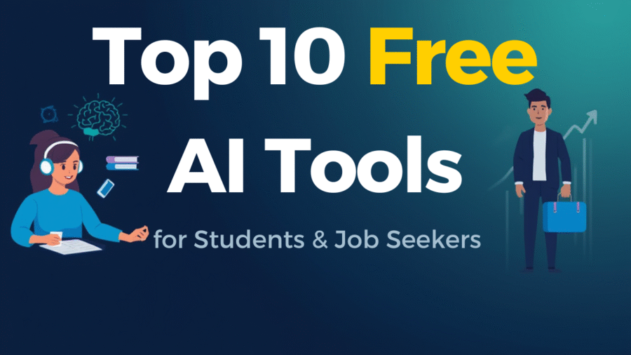 Website Thumbnail with Gradient Background and Illustrations