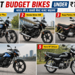 5 Best Budget Bikes Under ₹1 Lakh India (2026) – सस्ती, माइलेज और परफॉर्मेंस में बेस्ट बाइक